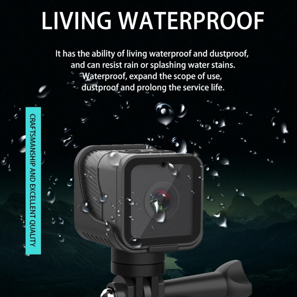 MotoRide Helmet Action Camera 1080p For Motorcycles | Lersk
