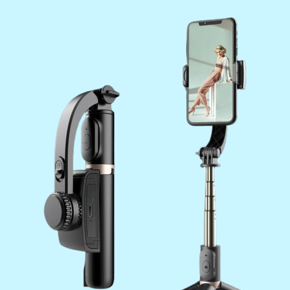 Stabilizátor telefonu Nimora s gimbalem, stativem a selfie tyčí | Lersk