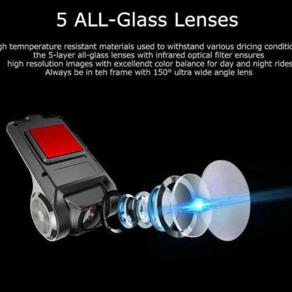 Dual Front and Rear Dash Camera for Cars | Lersk