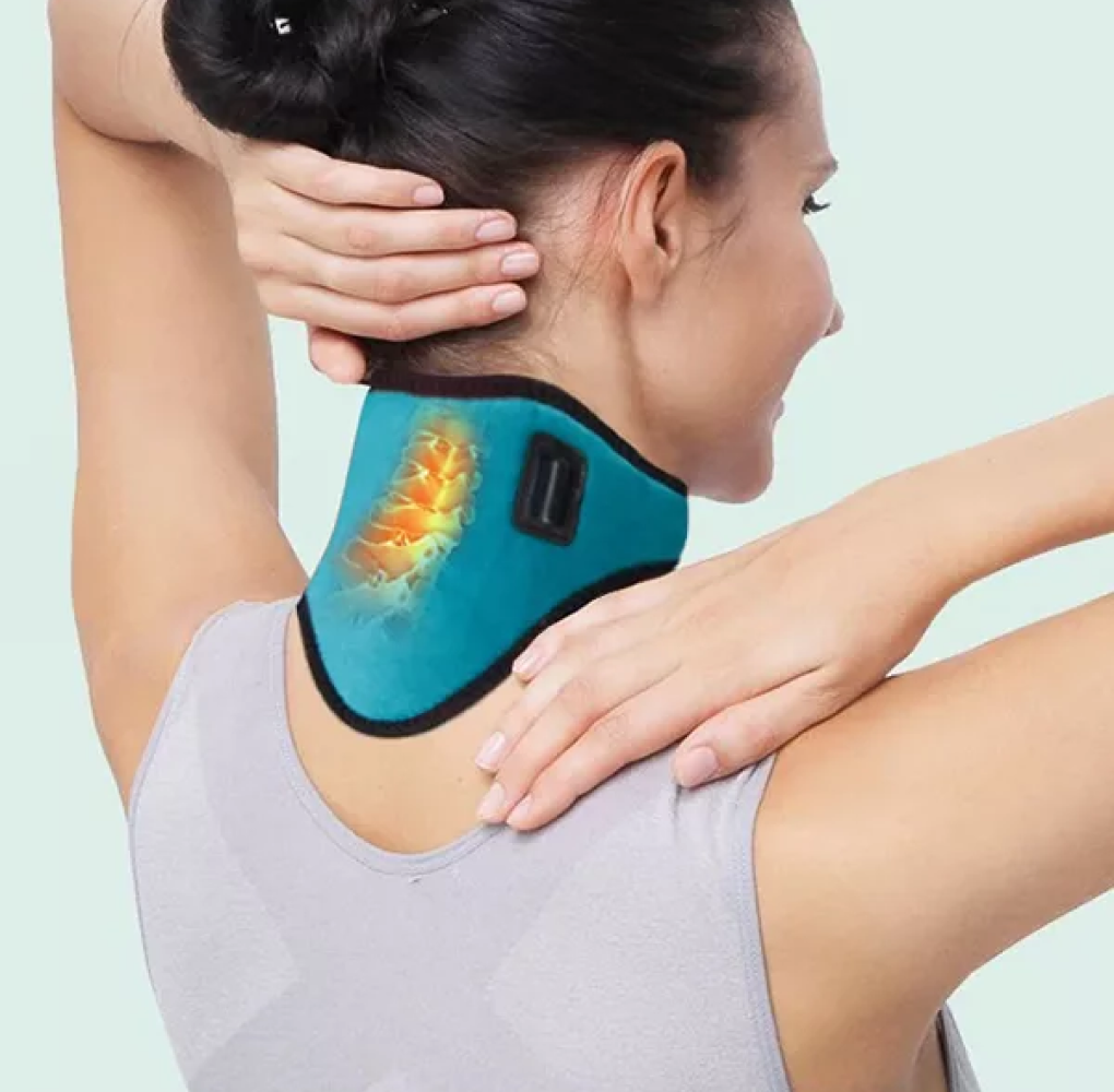 Heated Neck Wrap Pad For Soothing Warmth And Relief | Lersk