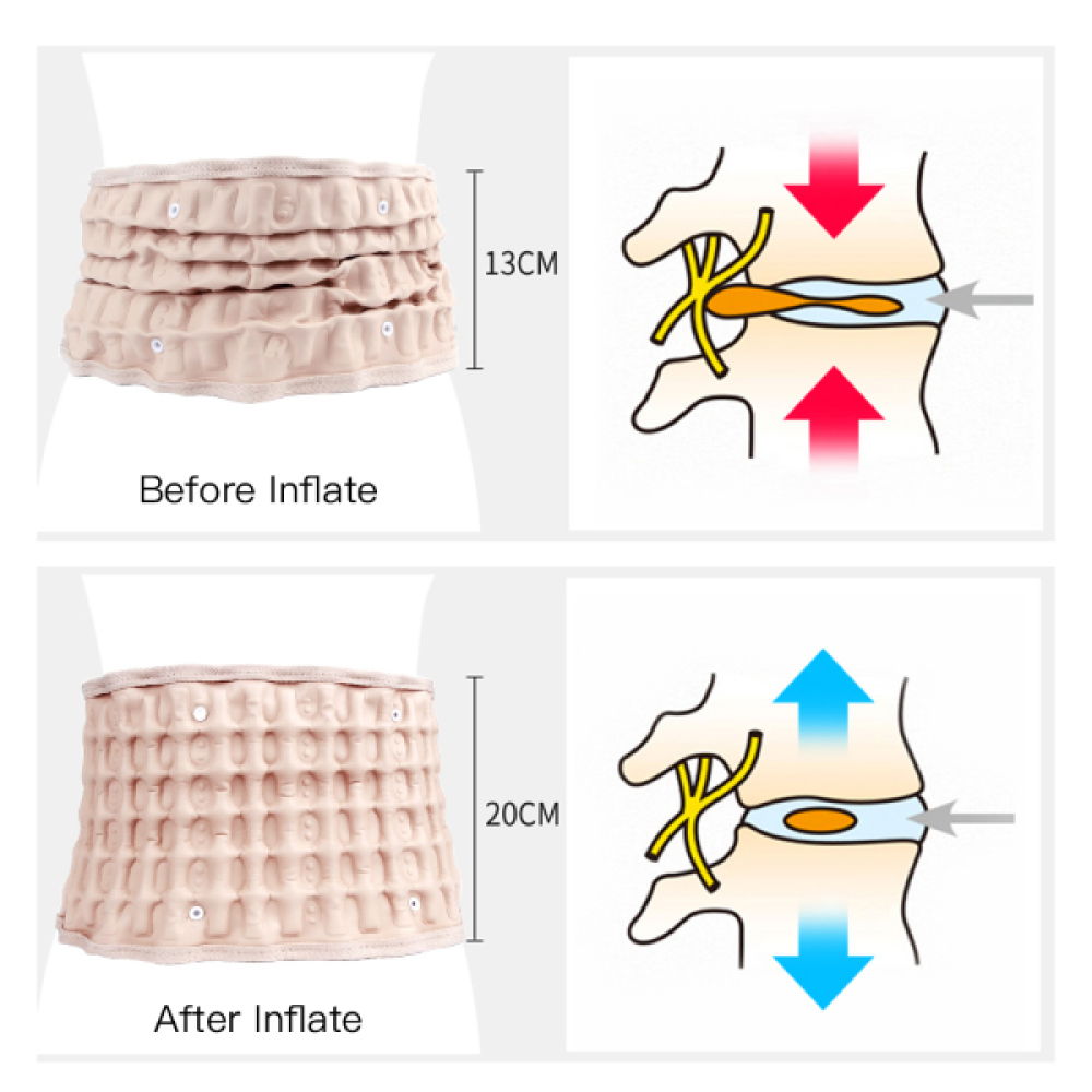 AriVest Lumbar Decompression Belt For Lower Back Pain | Lersk