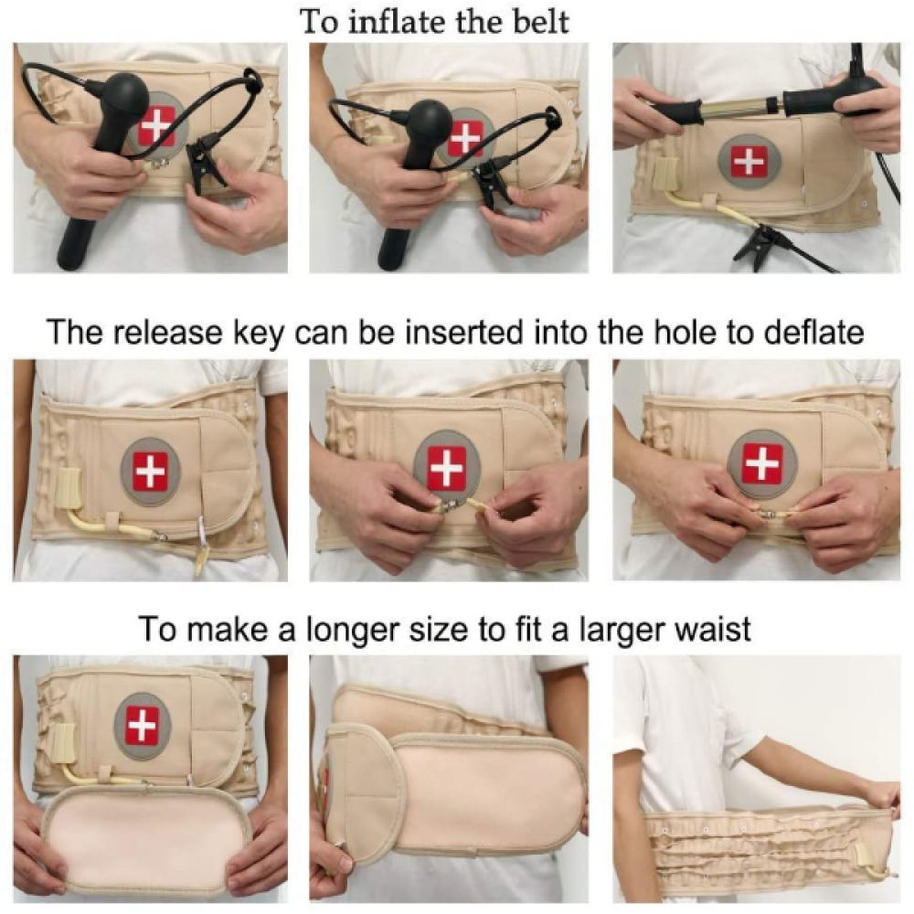 AriVest Lumbar Decompression Belt For Lower Back Pain | Lersk