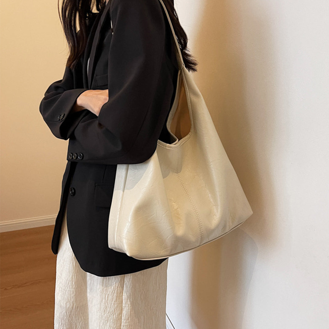 ArdentLux Vintage Tote Duo in Distressed Vegan Leather | Lersk