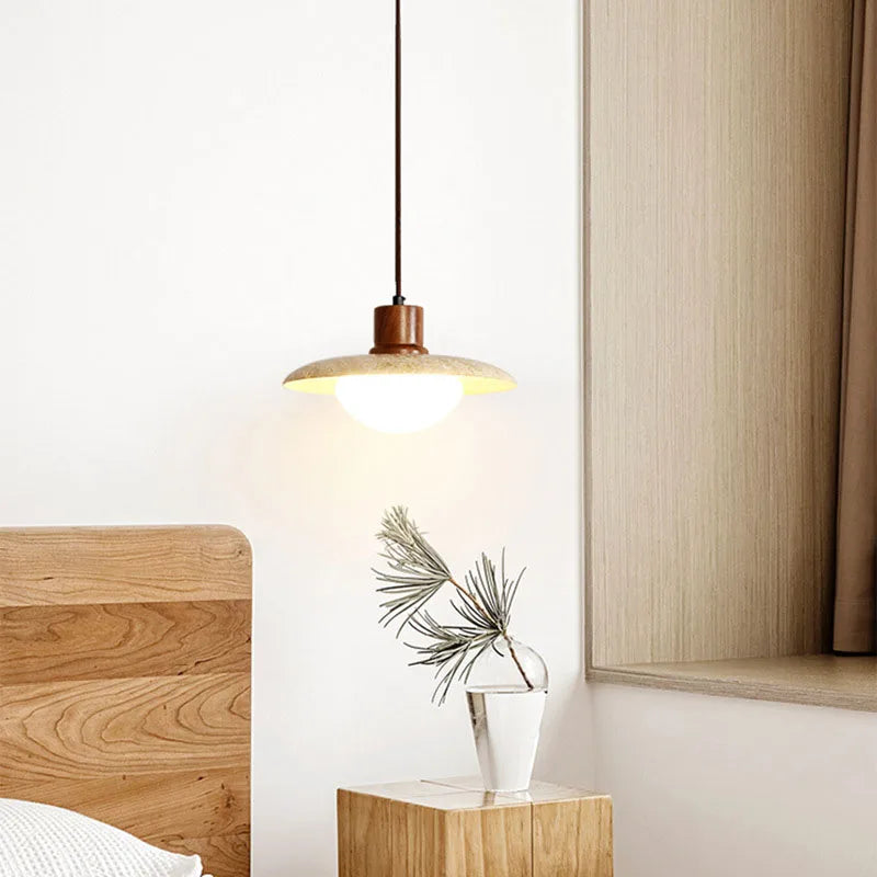 NovaLume Wabi-Sabi Pendant Light With Natural Finish | Lersk