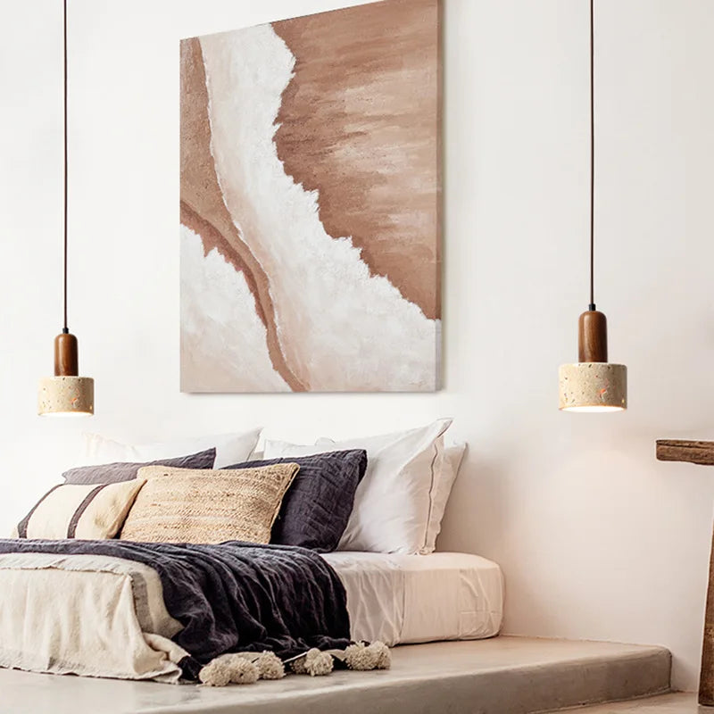 WabiSculpt Wabi Sabi Pendant Light For Minimalist Homes Timeless Natural Glow | Lersk