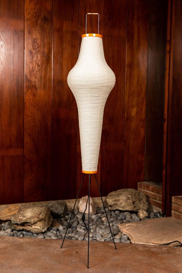 Kazumi Rice Paper Floor Lamp by Petprovac Soft Ambient Glow | Lersk