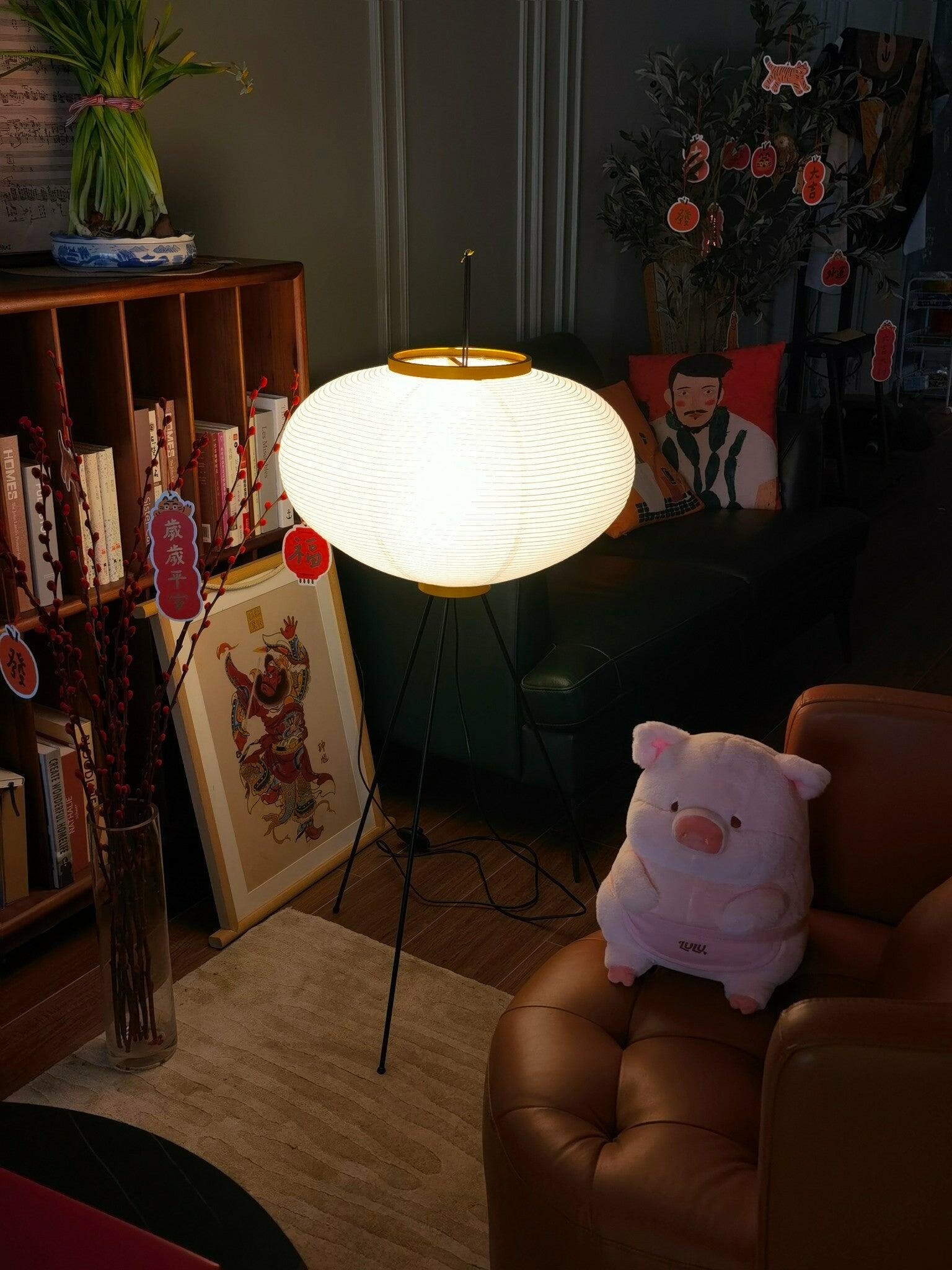 Kaze Rice Paper Floor Lamp - Japanese-Inspired Ambient Glow | Lersk