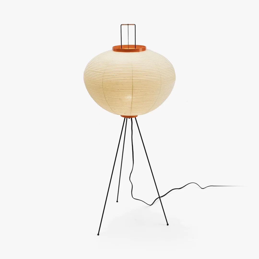Hikaru Rispapir Gulvlampe Blødt Stemningslys Minimalistisk | Lersk