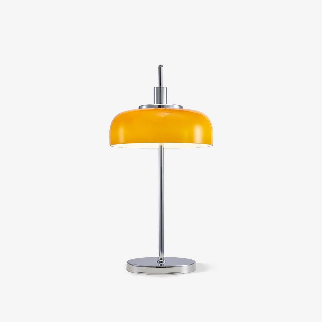 Lampe de table dôme moderne Design minimaliste en métal et verre pour intérieurs domestiques | Lersk