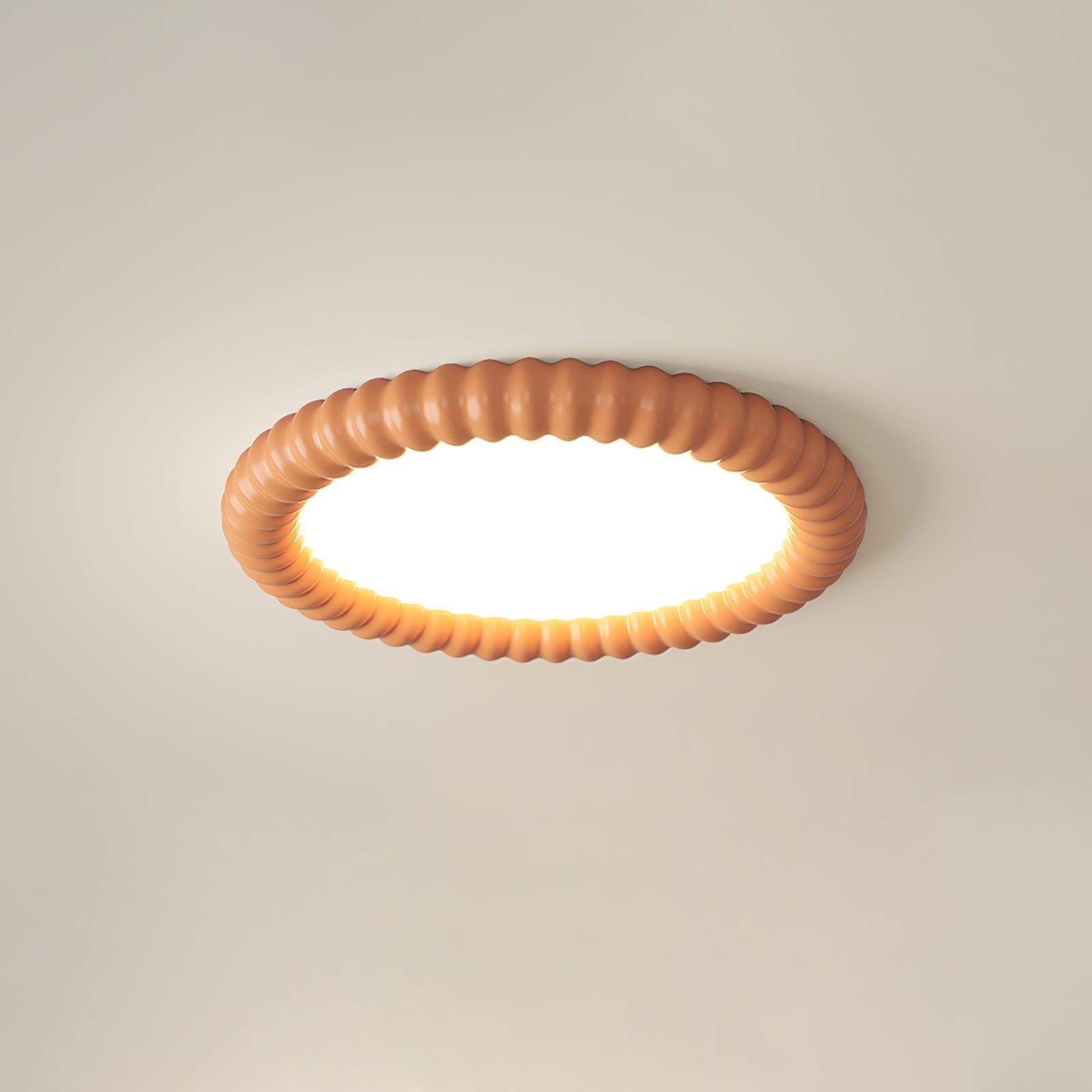 AeroLume Halo Ceiling Light Modern Round Fixture Soft Glow | Lersk