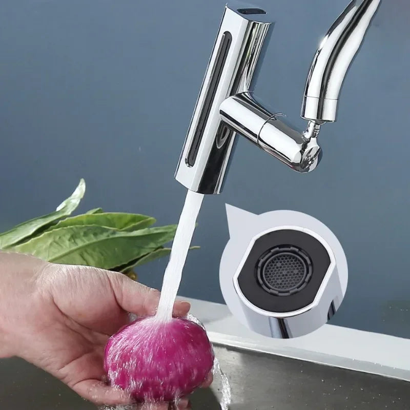 AquaFlow výsuvná umyvadlová baterie se 4 režimy a otočným kloubem 720° | Lersk
