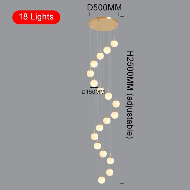 Liora Orb Chandelier | Lersk