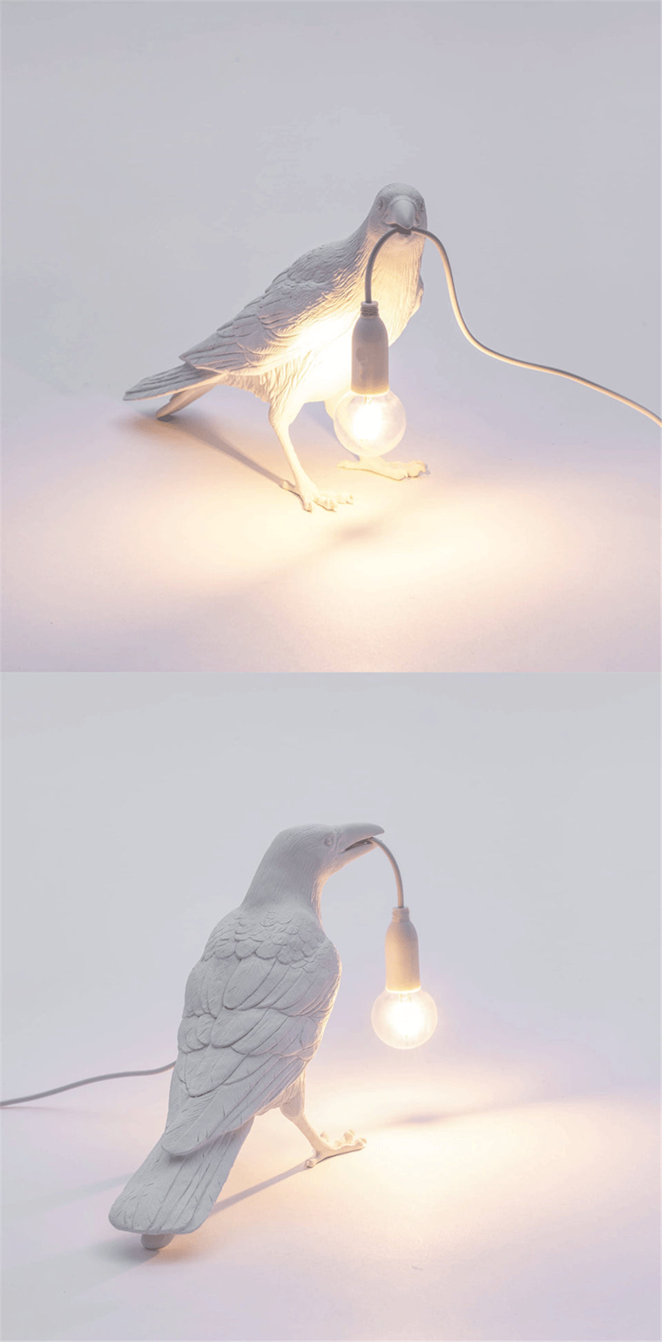 Bird Lamp LED nástěnné světlo elegantní domácí dekorace do ložnic | Lersk
