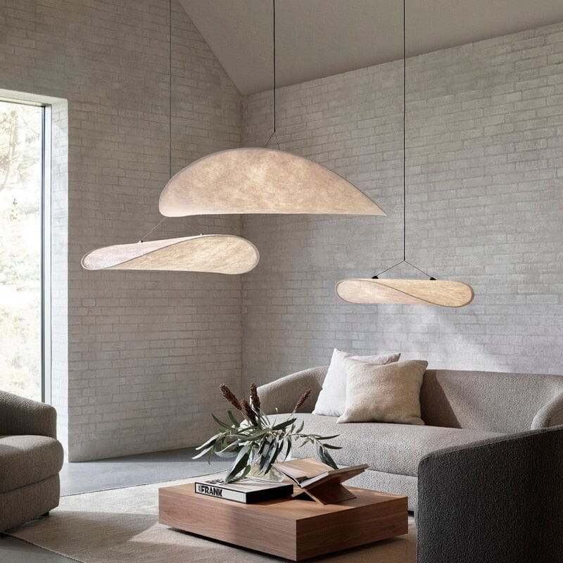 Lyra Premium Silke Blad LED Lysekrone med Nordisk Glød | Lersk