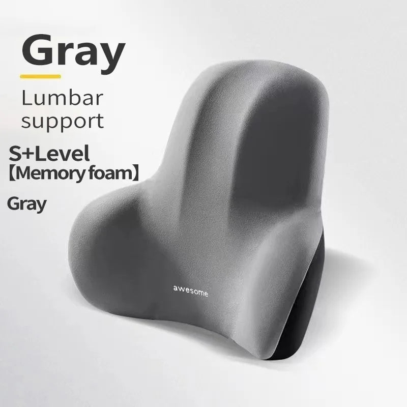 Ergonomic Lumbar Pillow For Lower Back Comfort And Posture Support | Lersk