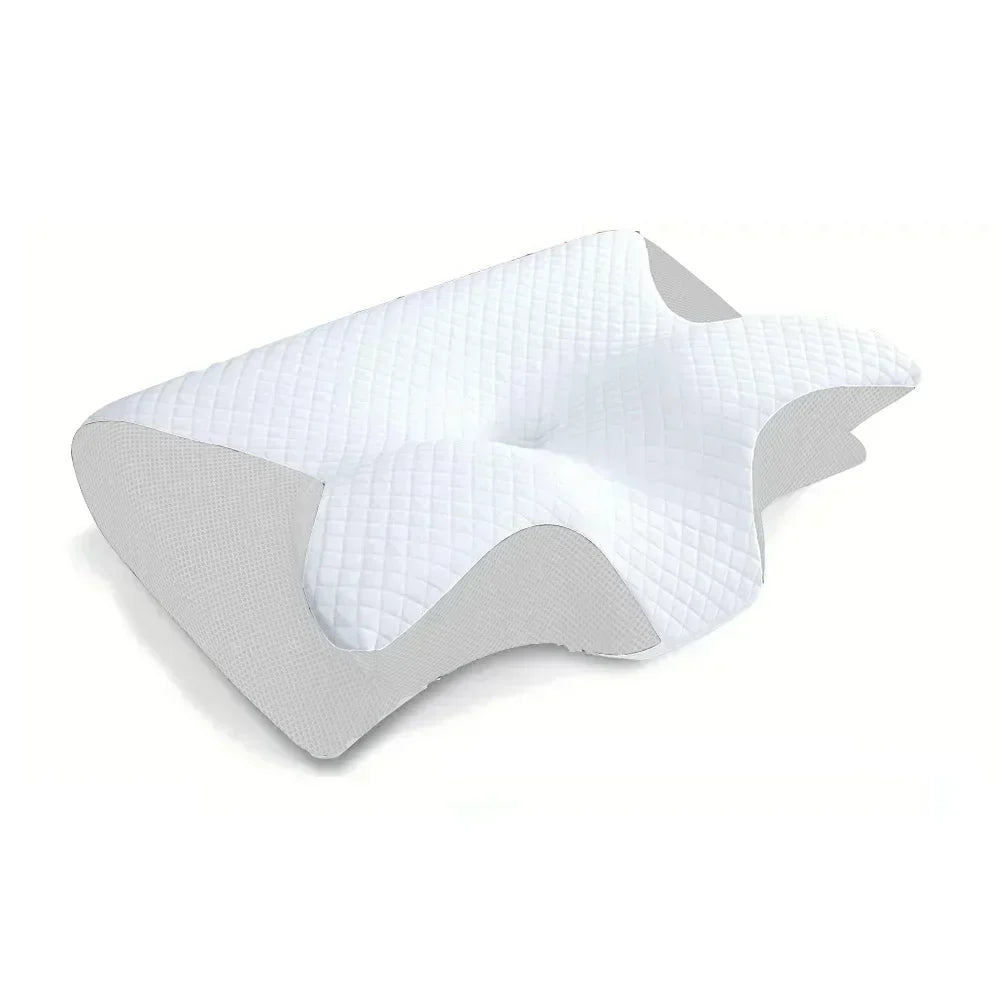 SomniEase Ergonomic 2-in-1 Memory Foam Cervical Pillow
