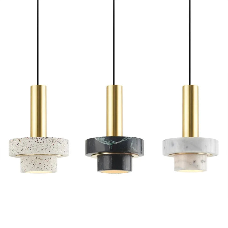 Rowen Pendant Light in Natural Marble | Lersk