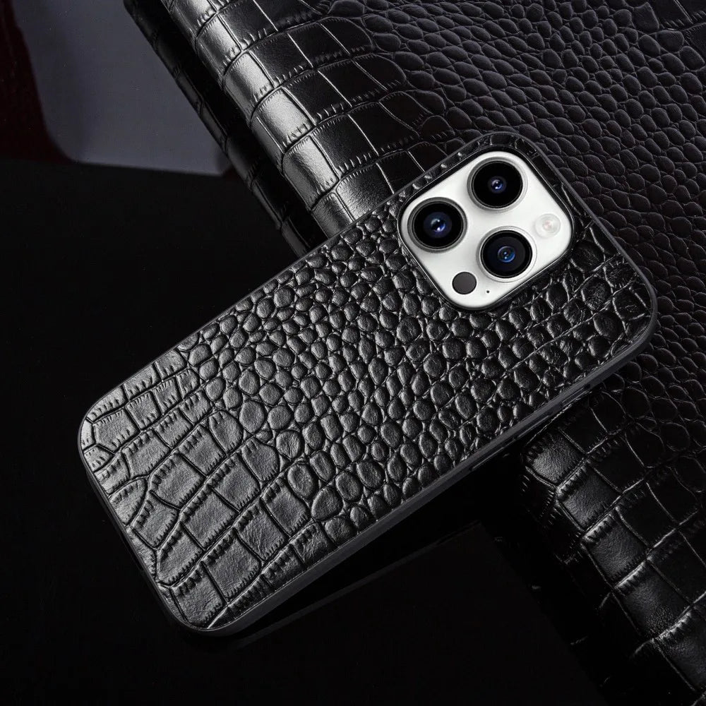 Funda para iPhone de cuero genuino Cosmo | Lersk