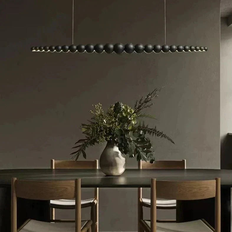 Arborcrest Wood Bead Chandelier | Lersk