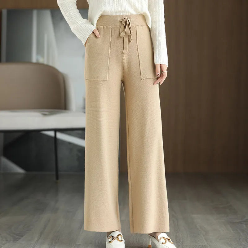 Aveline | Breathable Wool Sweatpants | Lersk