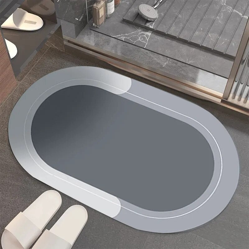 DryGuard Non Slip Bath Mat With Quick Dry And High Absorbency For Dry Floors | Lersk