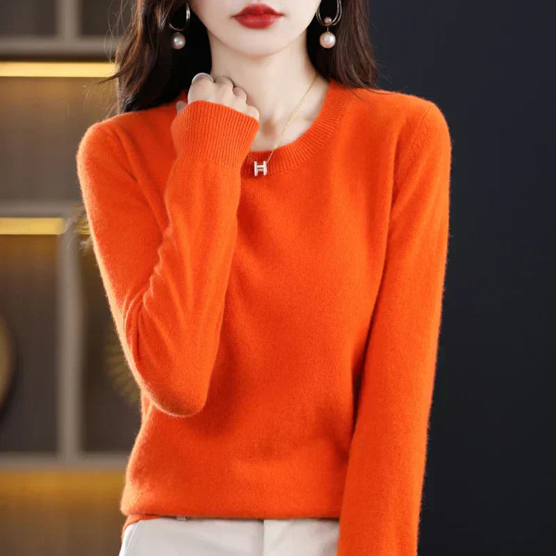 LyraSoar Woll-Cashmere Strickpullover für Herbst und Winter | Lersk
