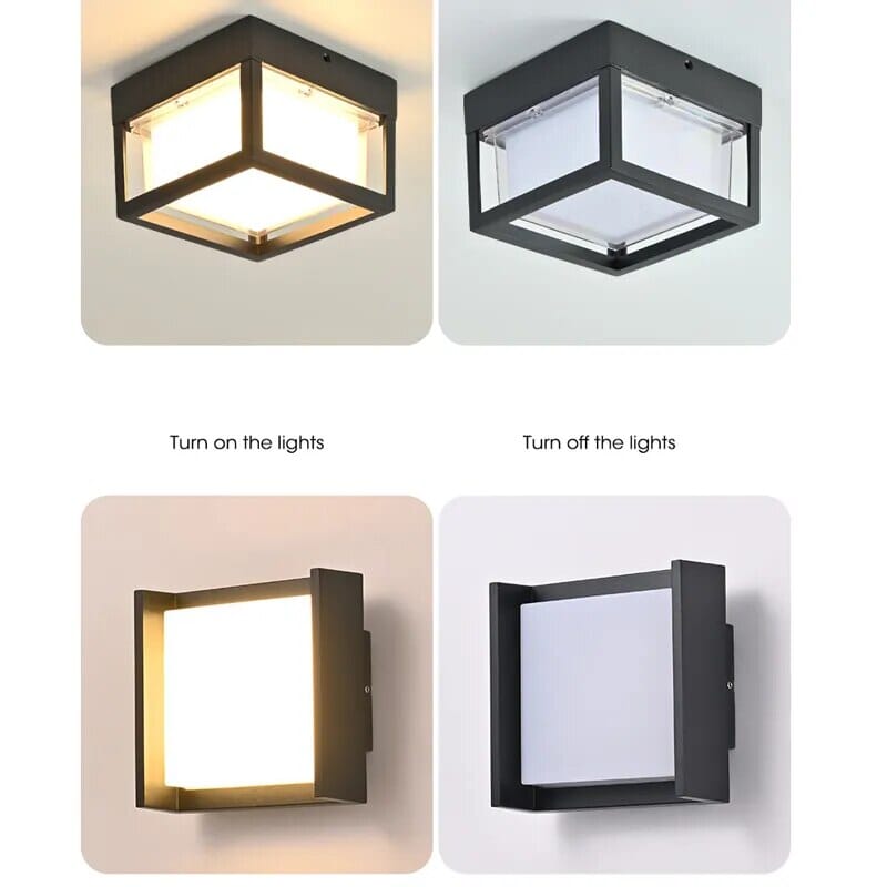 Retro Geometric Ceiling Lights for Hallway | Lersk