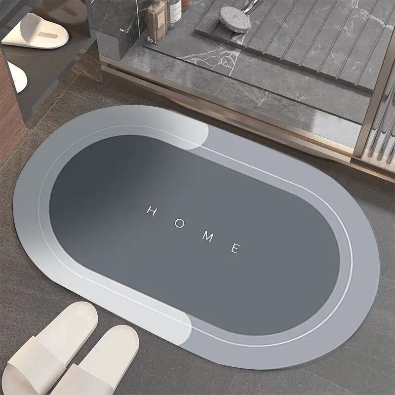 DryGuard Non Slip Bath Mat With Quick Dry And High Absorbency For Dry Floors | Lersk