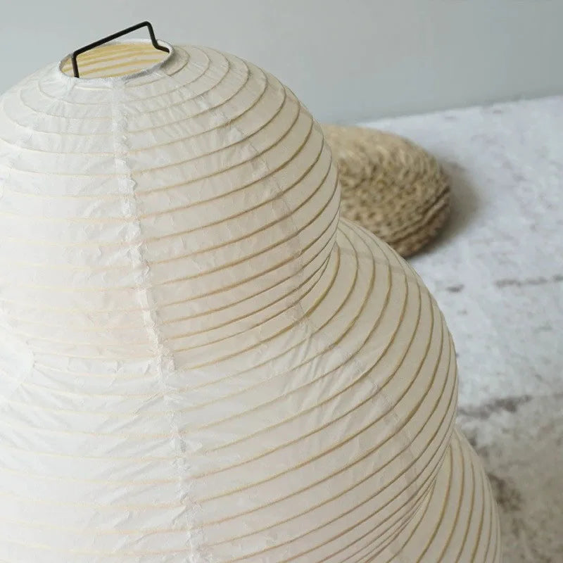 Kairo Rice Paper Desk Lamp With Three Mode Dimmer For Warm Ambient Light | Lersk