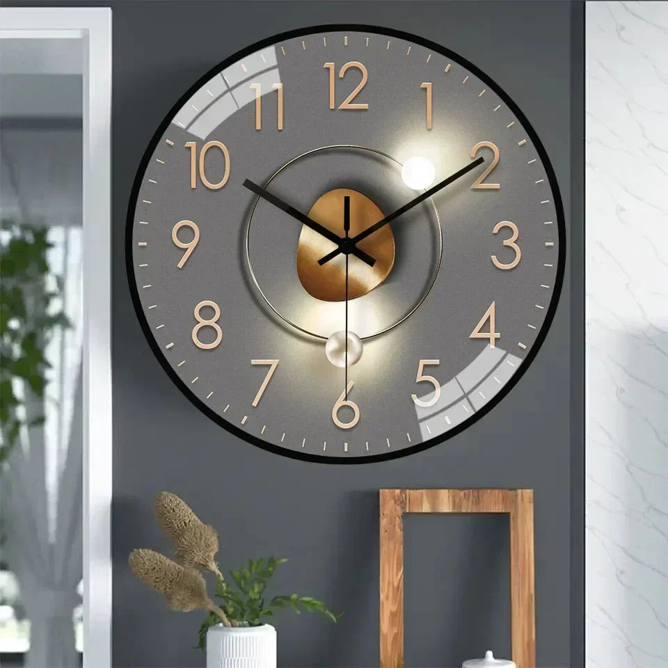 Orologio da Parete Silenzioso Classico Avelon per Camera da Letto e Ufficio | Lersk