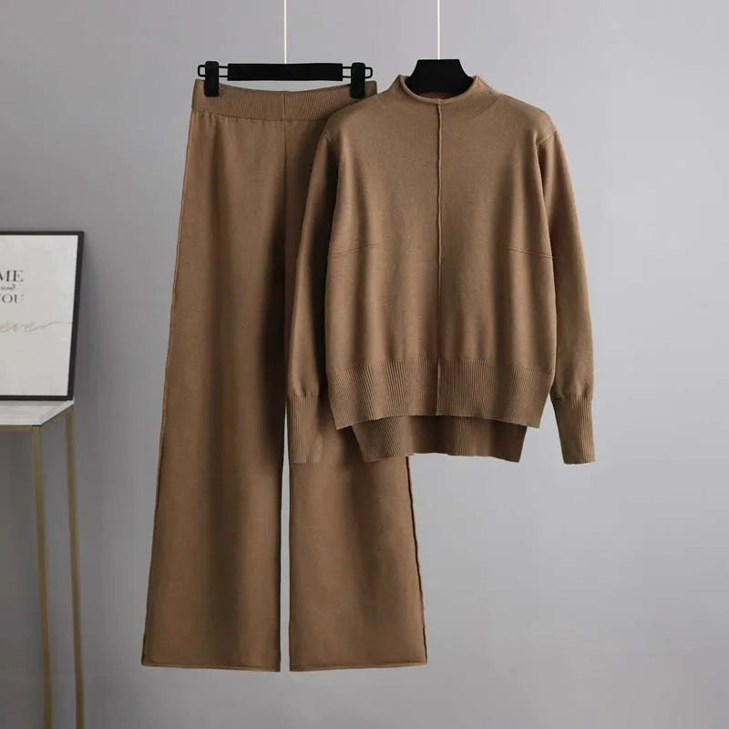 Autumn Knitwear Two-Piece Outfit | Lersk