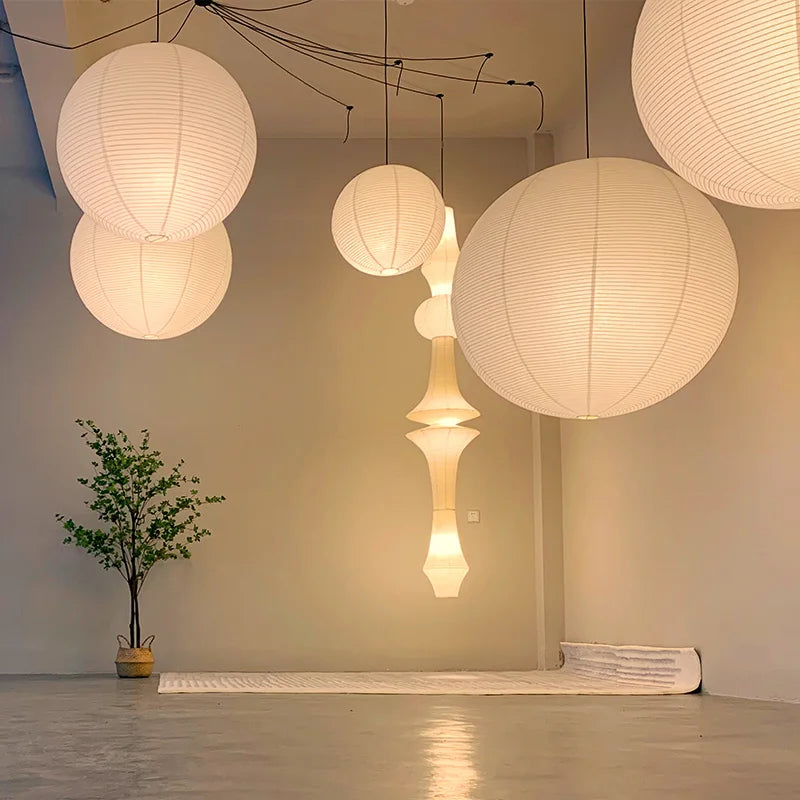 Vrimlo Paper Balloon Pendant Lights With Warm Glow For Cozy Parisian Living | Lersk