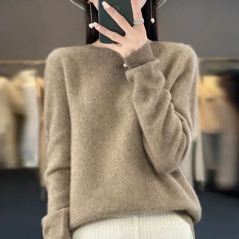 Sylvara Merino Wool Women's Knit Sweater Made in Australia