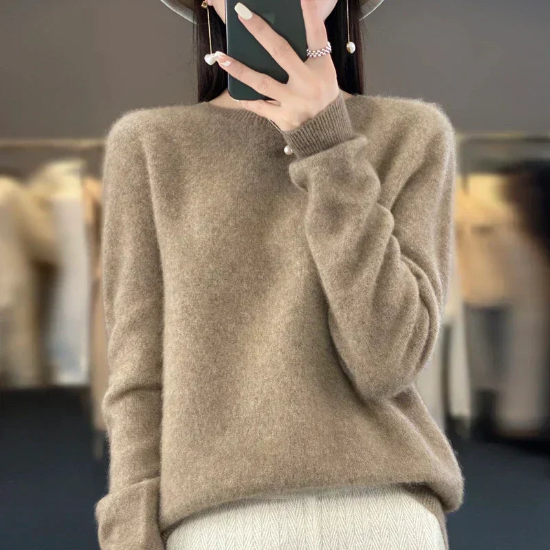 Sylvara Merinowolle Damen Strickpullover Hergestellt in Australien | Lersk