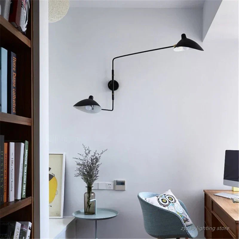 LumiArc Duo Contemporary Wall Sconce | Lersk