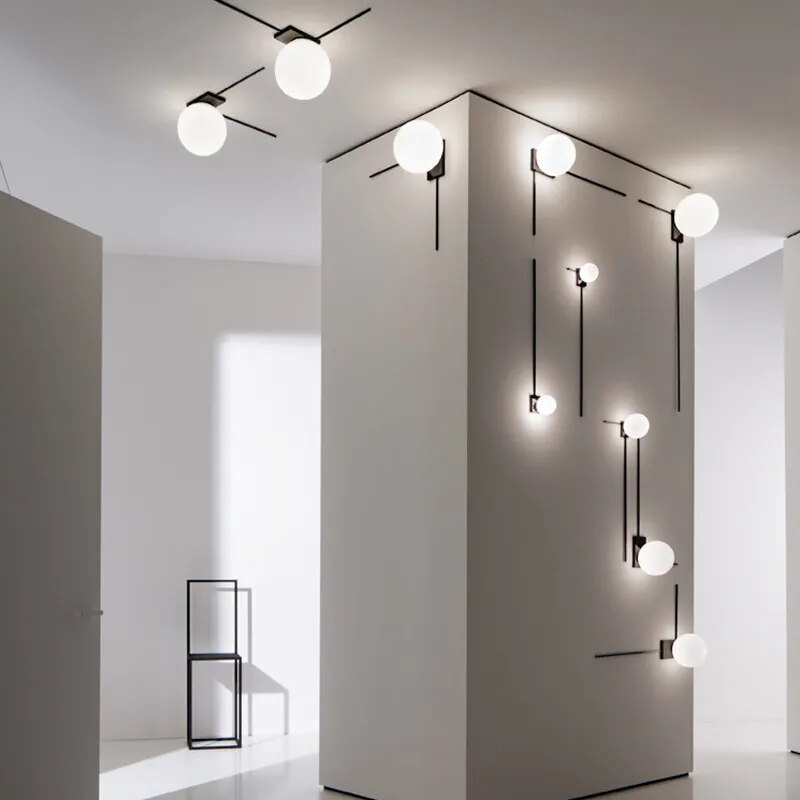 NovaShire Lumen Metal Modern Wall Lights LED Fixture | Lersk