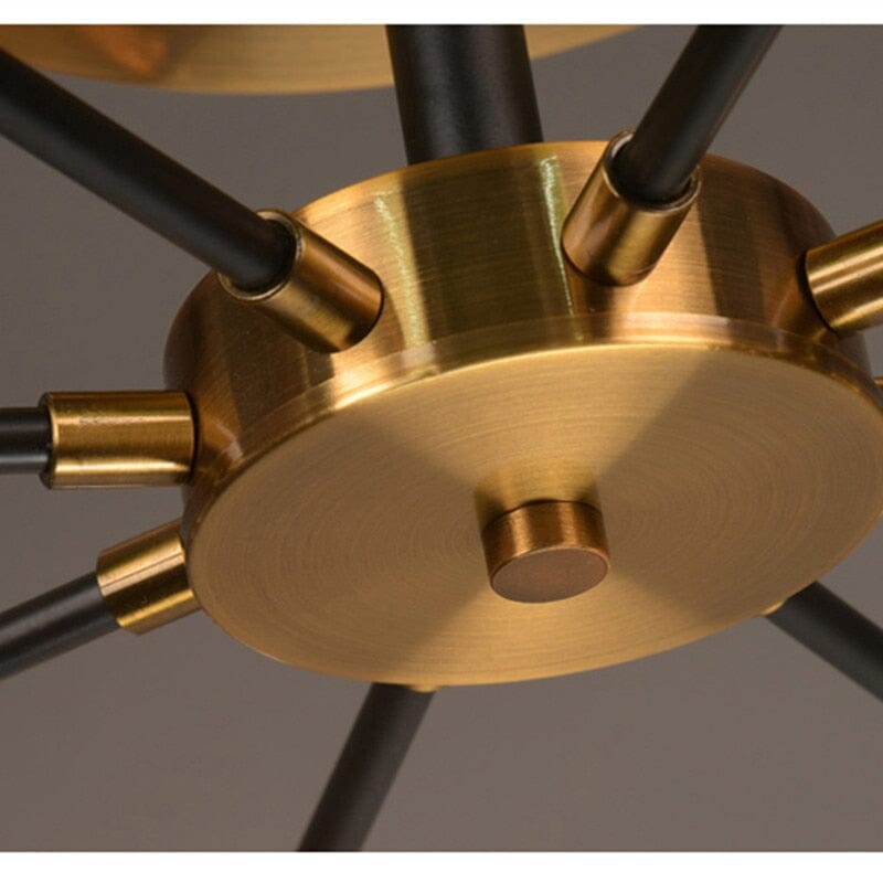 Glass Globe Chandelier in Jade | Lersk