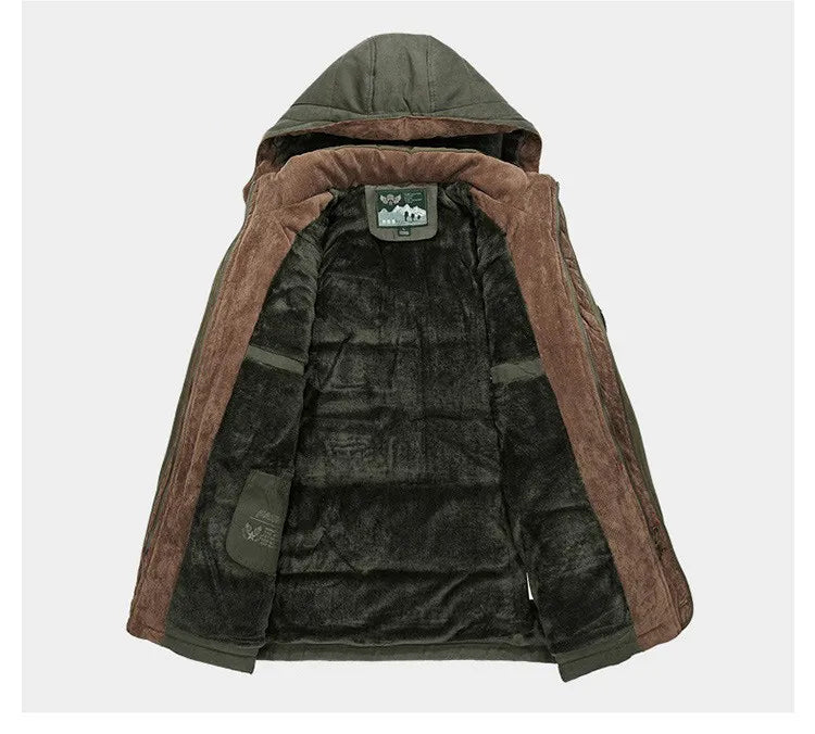 Veloria Men's Winter Parka Luxe Warmth Everyday Jacket | Lersk