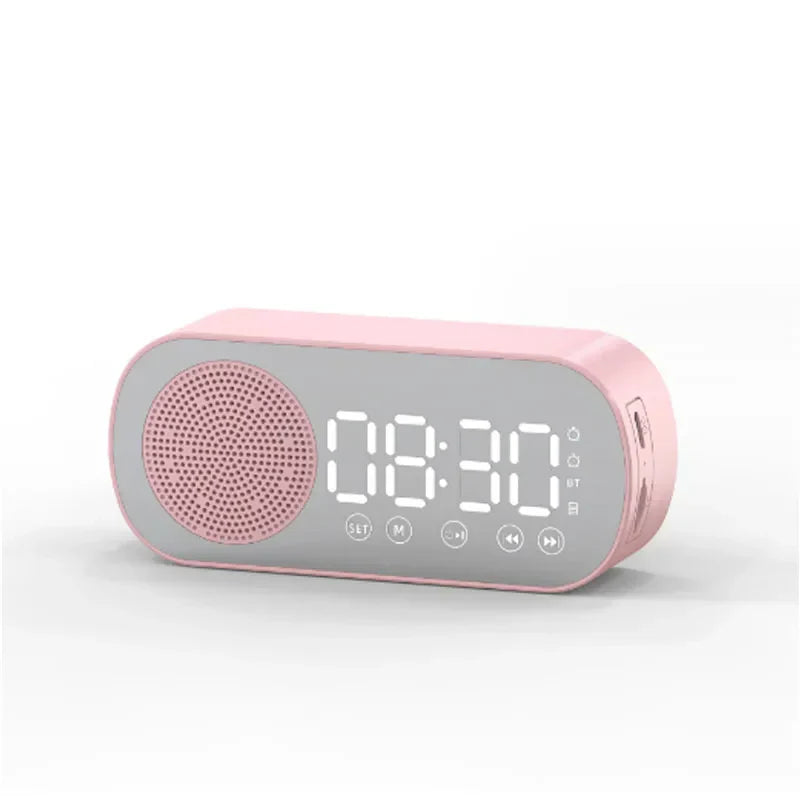 Réveil numérique avec haut-parleur Bluetooth et radio FM pour usage domestique ou professionnel aujourd'hui | Lersk