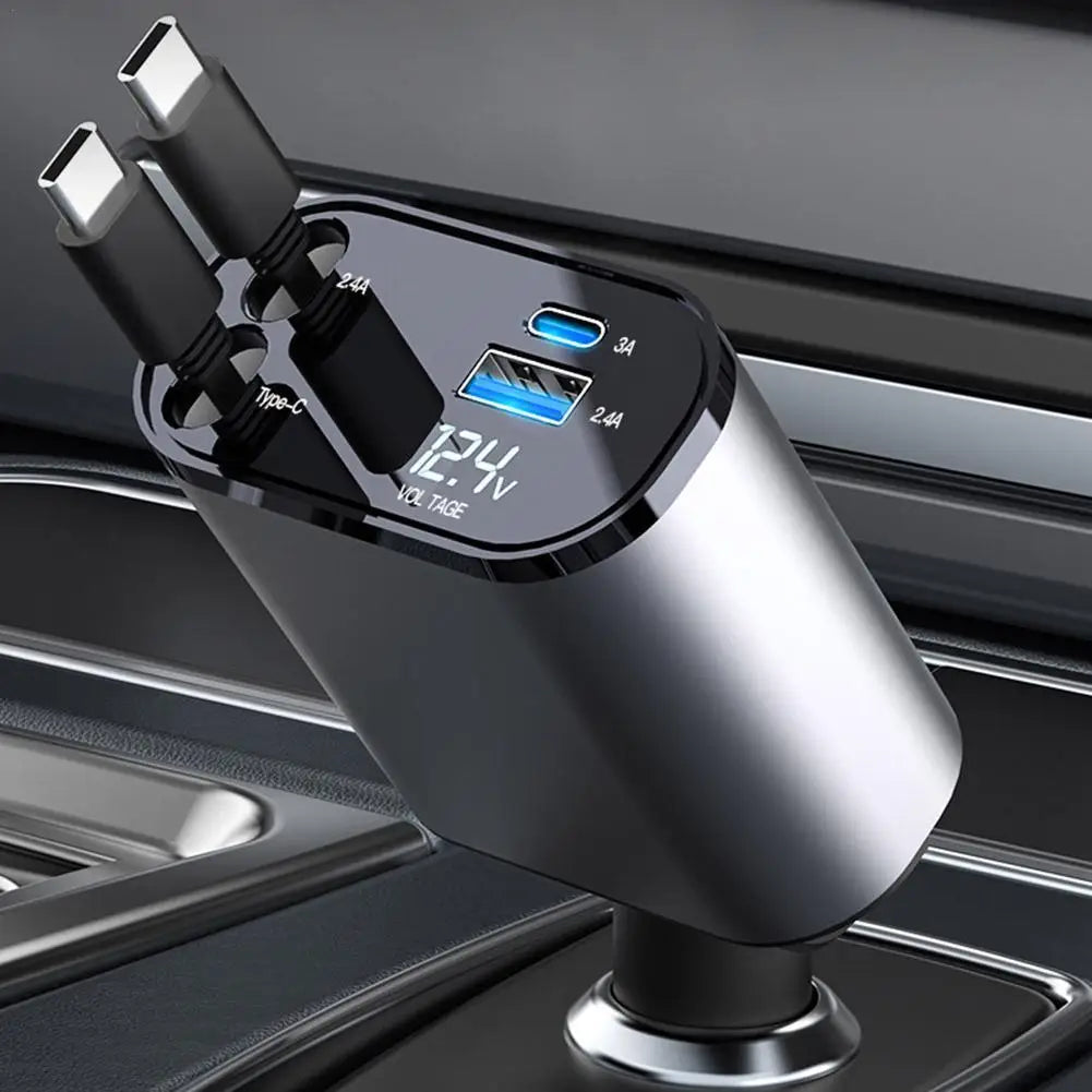 VoltFlux Car Charger for Multiple Devices Fast Charging | Lersk