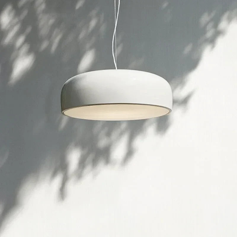 FjordLume Nordic Round Pendant Light Metal and Acrylic | Lersk