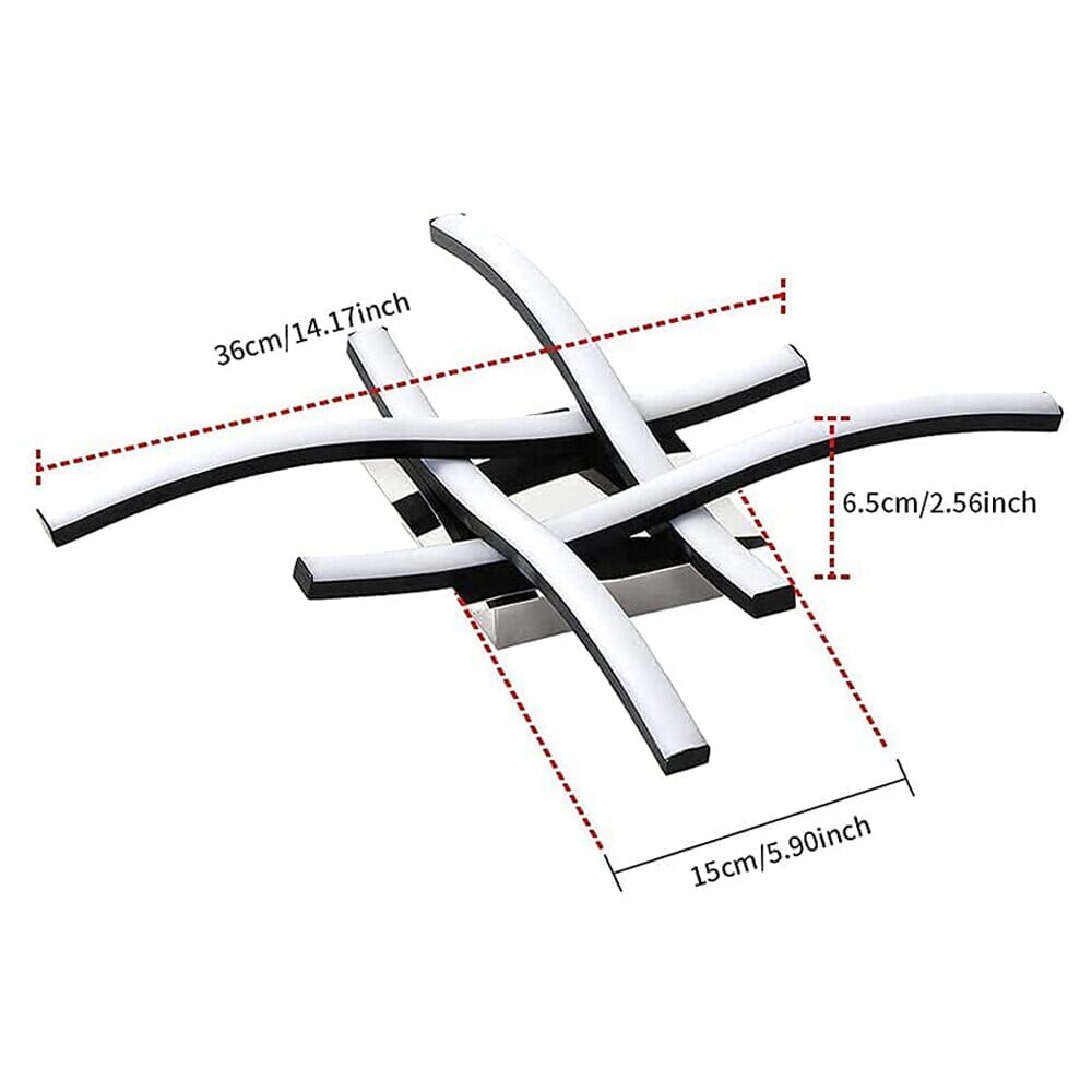 Lampada da soffitto a forma di forchetta | Lersk