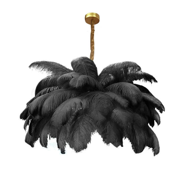 AstraFeather Pendant Chandelier Handcrafted Modern Light | Lersk