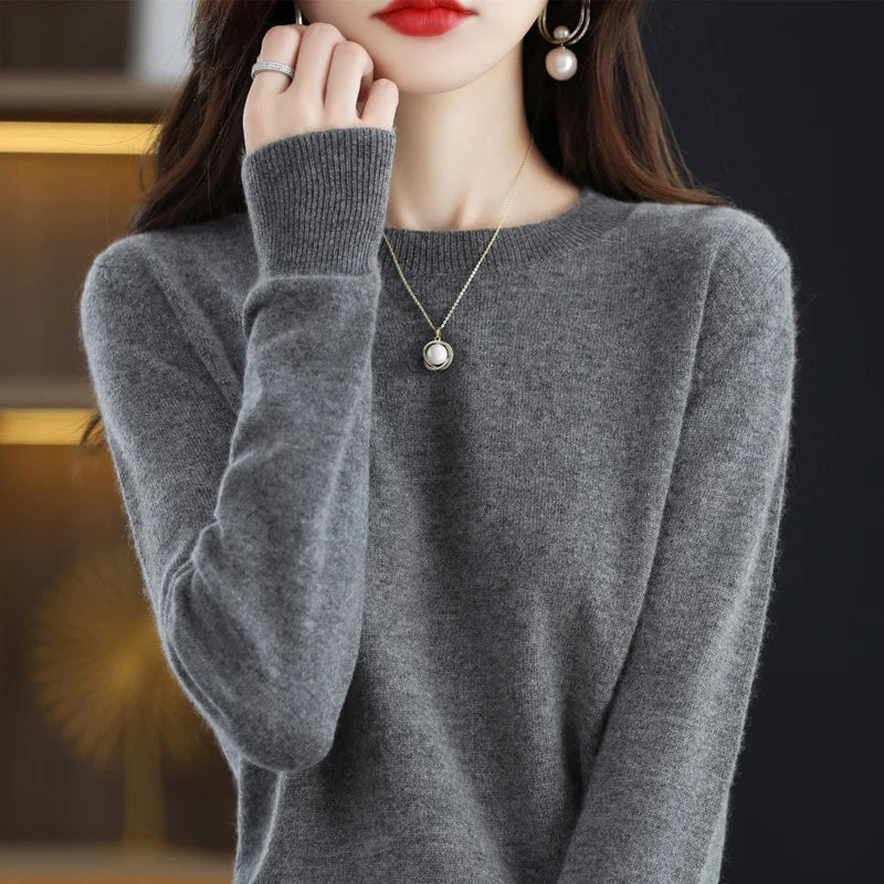 Asterra One Hundred Percent Wool Sweater for Women Autumn and Winter Warmth | Lersk