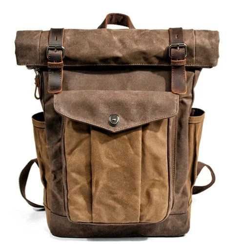 Alder Vintage Roll-Top Rucksack | Lersk