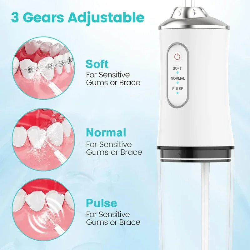 Cordless Water Flosser Portable Deep Cleaning For Home Use | Lersk