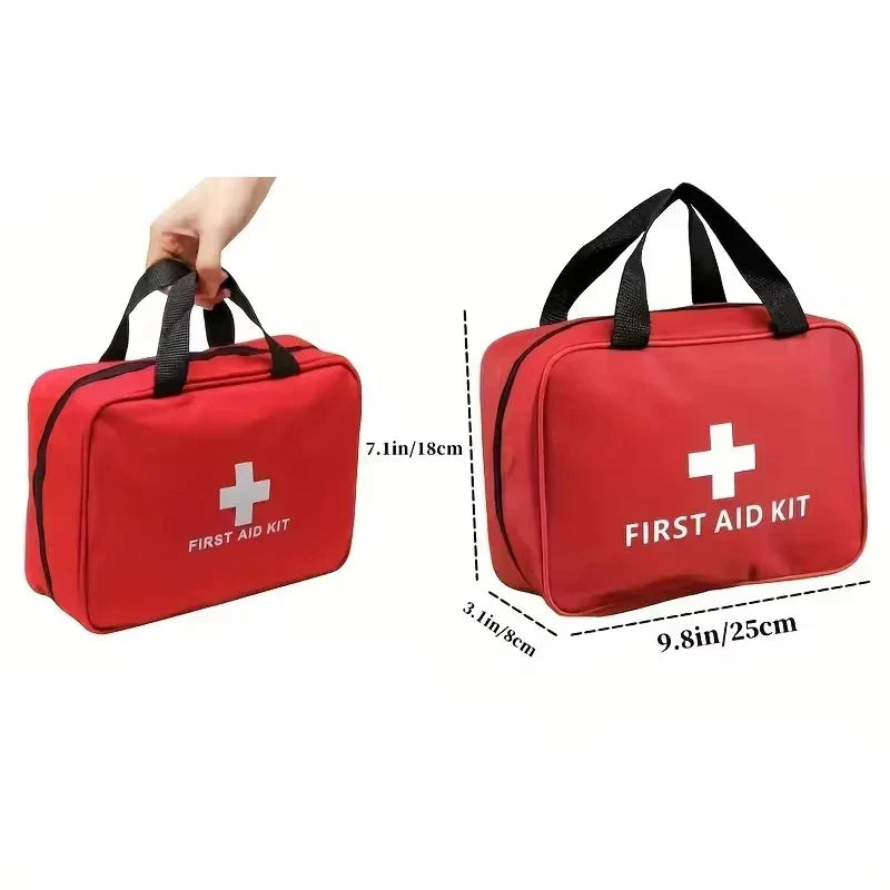 SummitGuard Pro Kit di Primo Soccorso da 184 Pezzi per Esterni con Borsa da Trasporto | Lersk