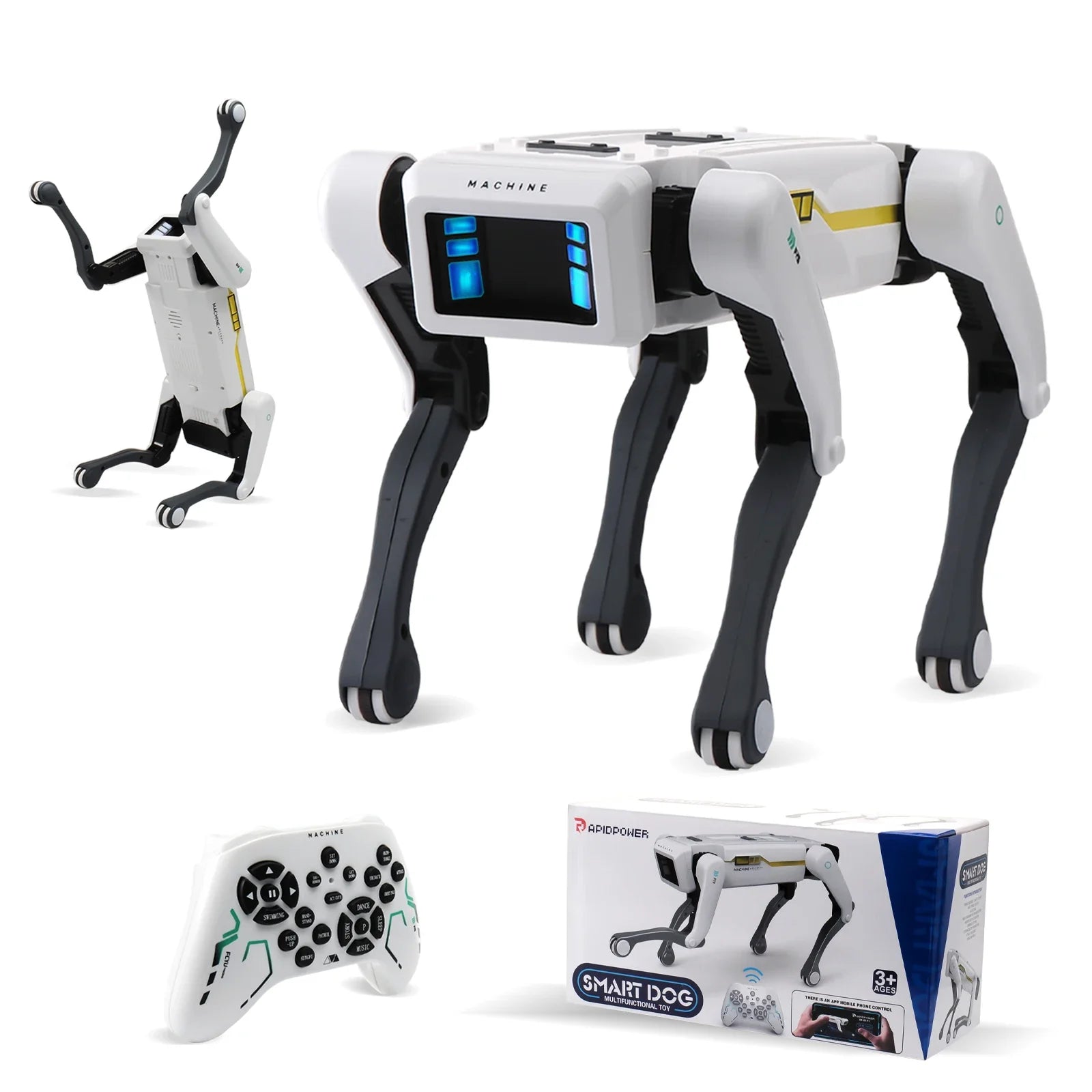 Perro Robot Programable con IA Inteligente – Control de Voz Interactivo y Remoto | Lersk