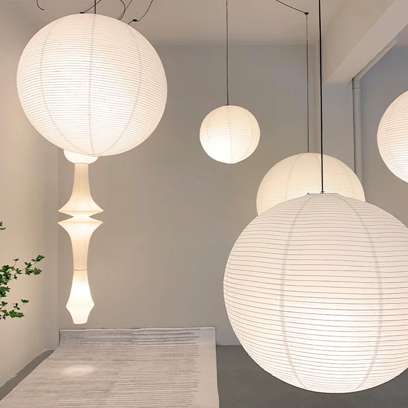 Vrimlo Paper Balloon Pendant Lights With Warm Glow For Cozy Parisian Living | Lersk