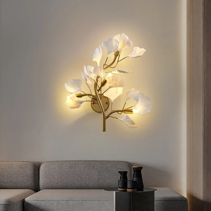 Marisol | Jasmine Leaf Wall Sconce | Lersk